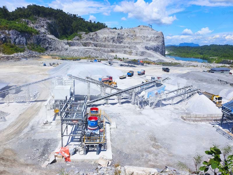 Planta Chancadora de Piedra Paraguay de Tipo Estacionario